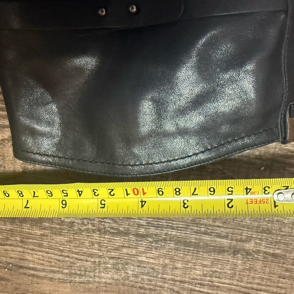 RUDSAK NEW never worn size 38 (7.5) Black Leather riding boots w/ subtle details - Picture 11 of 11
